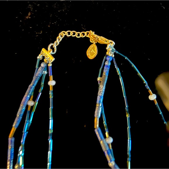 Silpada vintage lapis and Sterling silver used for display. Dress up or down. - Picture 5 of 5